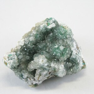 2.1インチ クリソコラ & クォーツ ドゥルージー - 45g ペルー 美しい