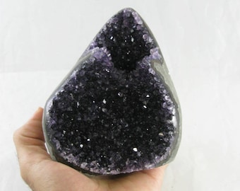 1.7 インチ エロンゴ アメジスト クォーツ - ゴボボセブ、ナミビア