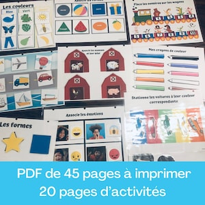 Livre d&#39;activités pour enfants (Bambin)