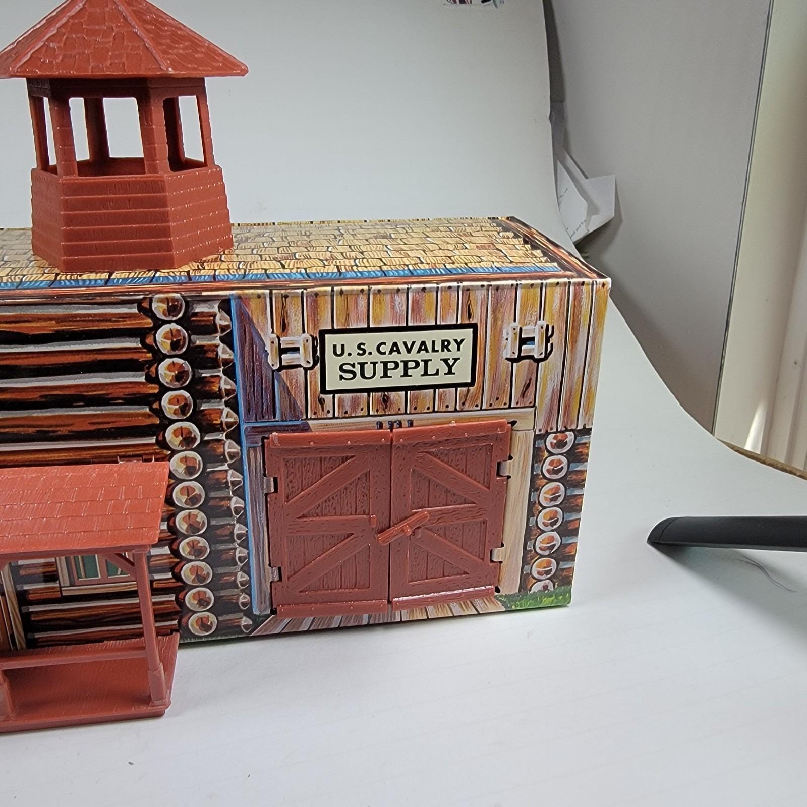 Vintage MARX Toys FORT APACHE Play Set U.S Calvary Supply Tin Litho - Etsy