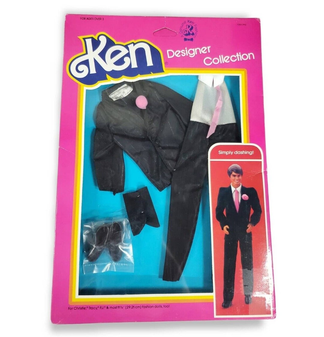 NIB Barbie Doll Fashion 1983 Designer Collection Ken Simply 