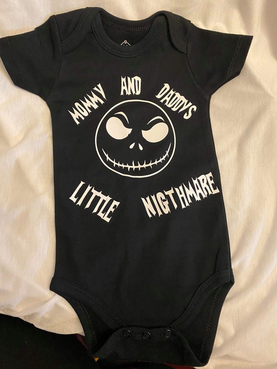 Nightmare Before Christmas Onesie Etsy Nightmare Before Christmas Onesies