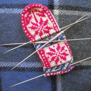 Steel or aluminium knitting dpns 24 & 25cm (length 9.8") 1mm to 5mm; sets of 4 or 5 for lace, socks, Sanquar gloves needles #94