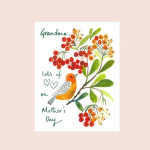 Muttertagskarte für Oma | Muttertagskarte | Alles Liebe für Oma