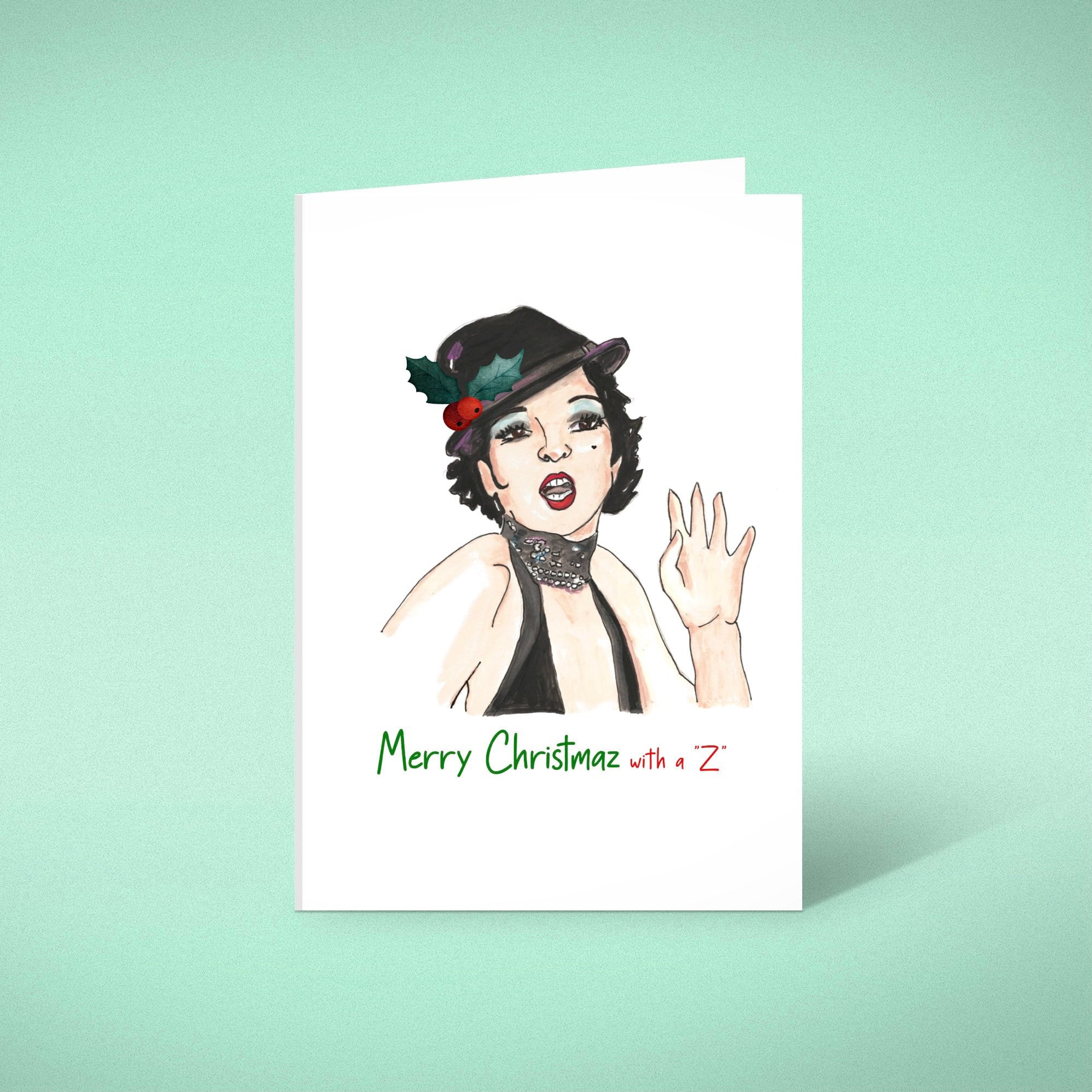 Liza Minnelli Cabaret Greeting Card: Broadway Musical Theatre Art - Etsy, image size:1997x1997