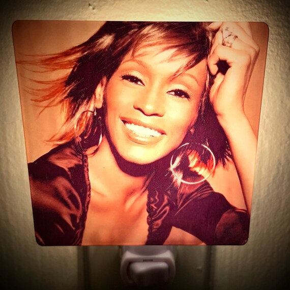 Whitney Houston Night Light Christmas Gift Retro Home Decor Etsy De