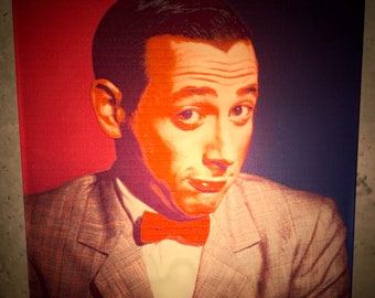 Pee Wee Herman Night Light Christmas Gift Paul Reubens Retro Pop Culture Pee Wees Playhouse 80s Wall Art Retro Tv Kitsch Cute Kids Decor