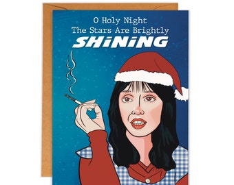 Wendy Torrance Christmas Card | Funny Card | Horror Card | The Shining | Kubrick