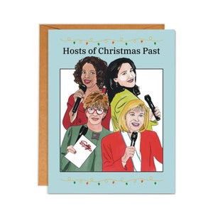 La télévision des années 90 accueille la carte de Noël | Drôle de carte | Oprah | | du lac Ricki Sally Jesse Raphael | Jenny Jones | Culture populaire