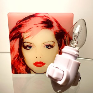 Night Light | Debbie Harry | Blondie | Pop Culture Gift | 70s | 80s | Retro Home Decor | Andy Warhol | Birthday Gift | Housewarming Gift