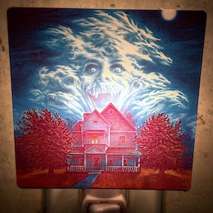 Fright Night Night Light: Retro 80s Horror Movie Decor