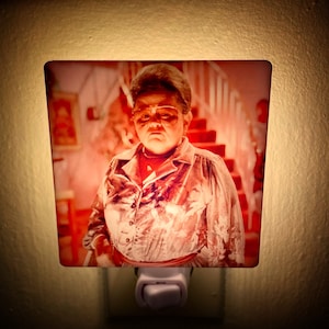Lámpara de noche Tangina Poltergeist: decoración de terror retro de los 80