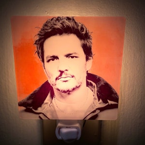 Night Light For Pedro Pascal Fan Pop Culture Housewarming Gift