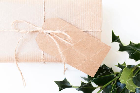 Gift Tag Mockup Gift Wrapping Picture Thanksgiving Blogger Photo Gift Tag Mockup Gift Wrapping Picture Thanksgiving Blogger Photo