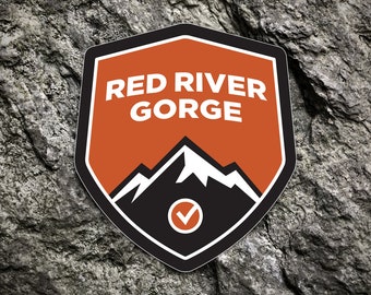 Outdoor Rock Sticker Rock Climbing Sticker, Gift for Climber, Car Decal, Outdoor Gift, Rock ...