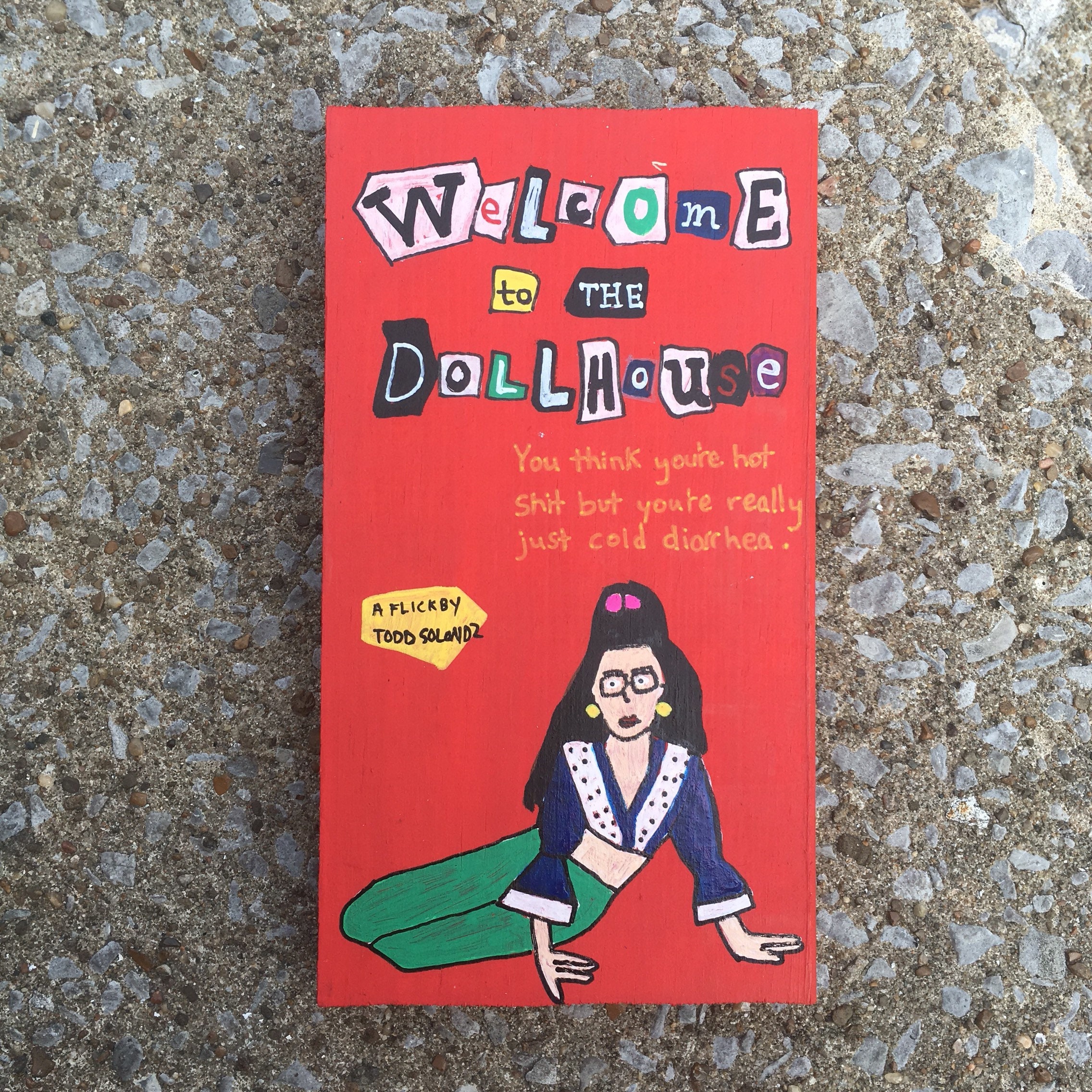 Welcome To The Dollhouse Vhs Girl Print Etsy Hong Kong