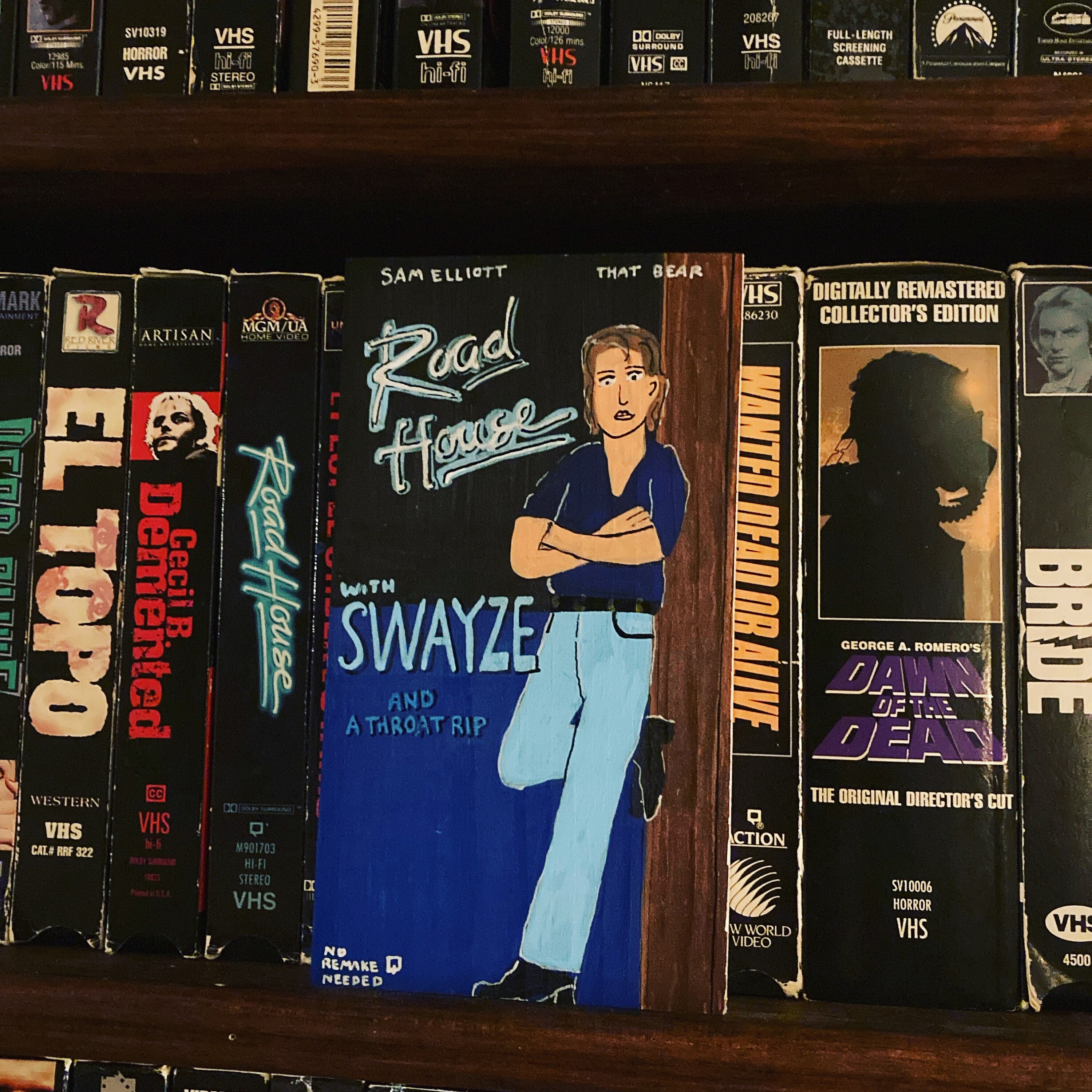 Torime Patrick Rip Patrick Swayze Roadhouse Throat Rip