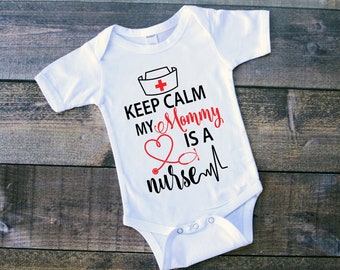 My Mom is a Nurse, Nurse Shirt, Nurse Pregnancy Reveal, Nurse