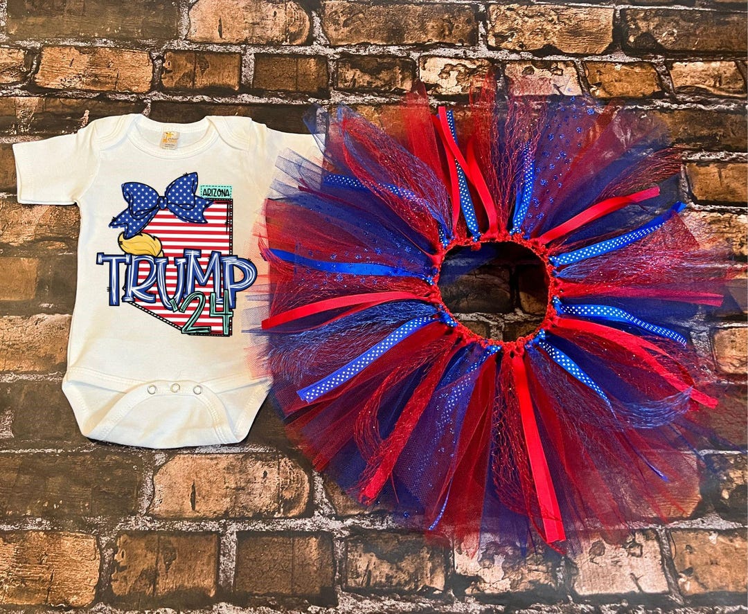 Trump Arizona Baby Outfit: Bodysuit & Tutu Set - Etsy