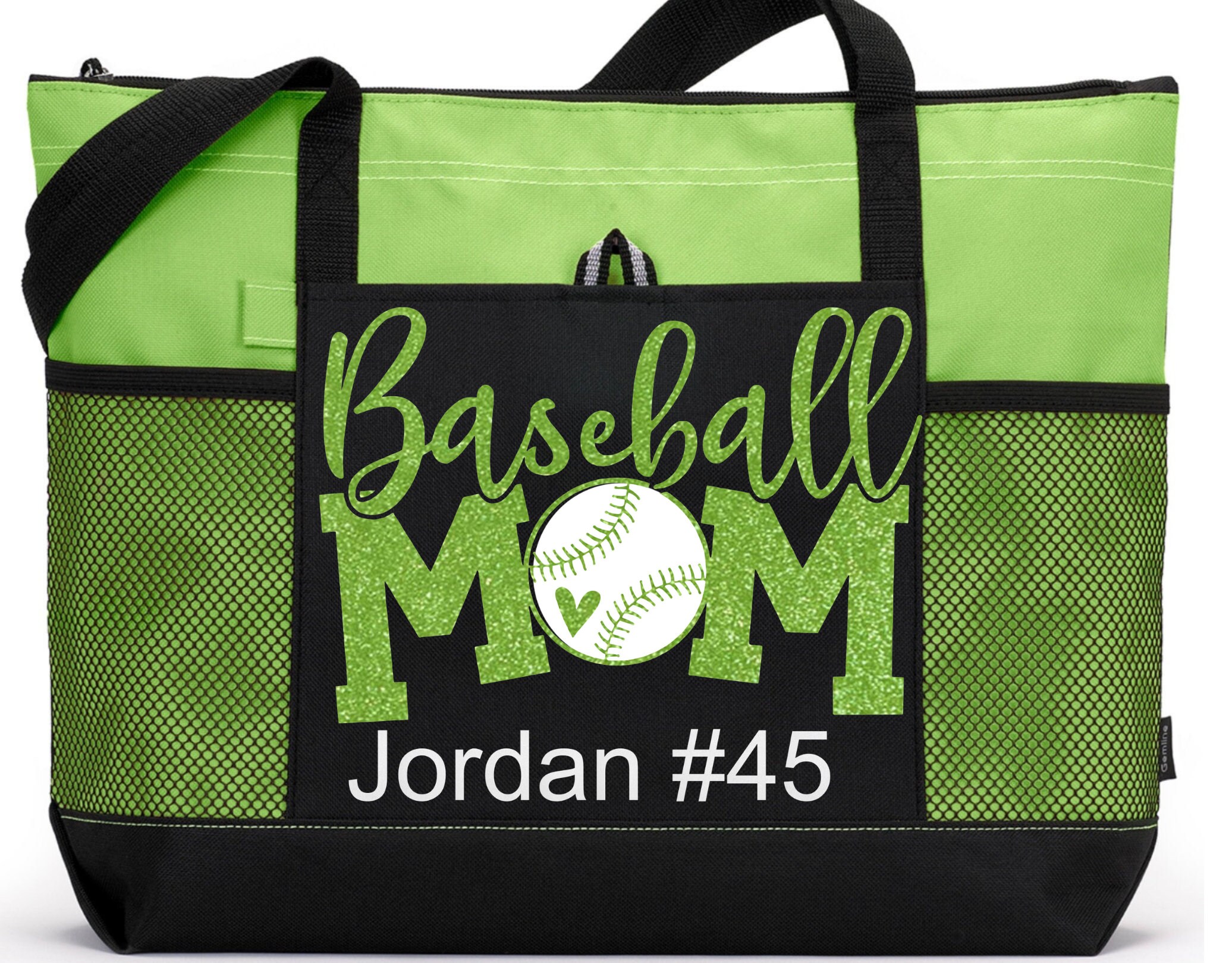 Baseball Mom Tote Baseball Mom Gift Custom Baseball Mom Etsy