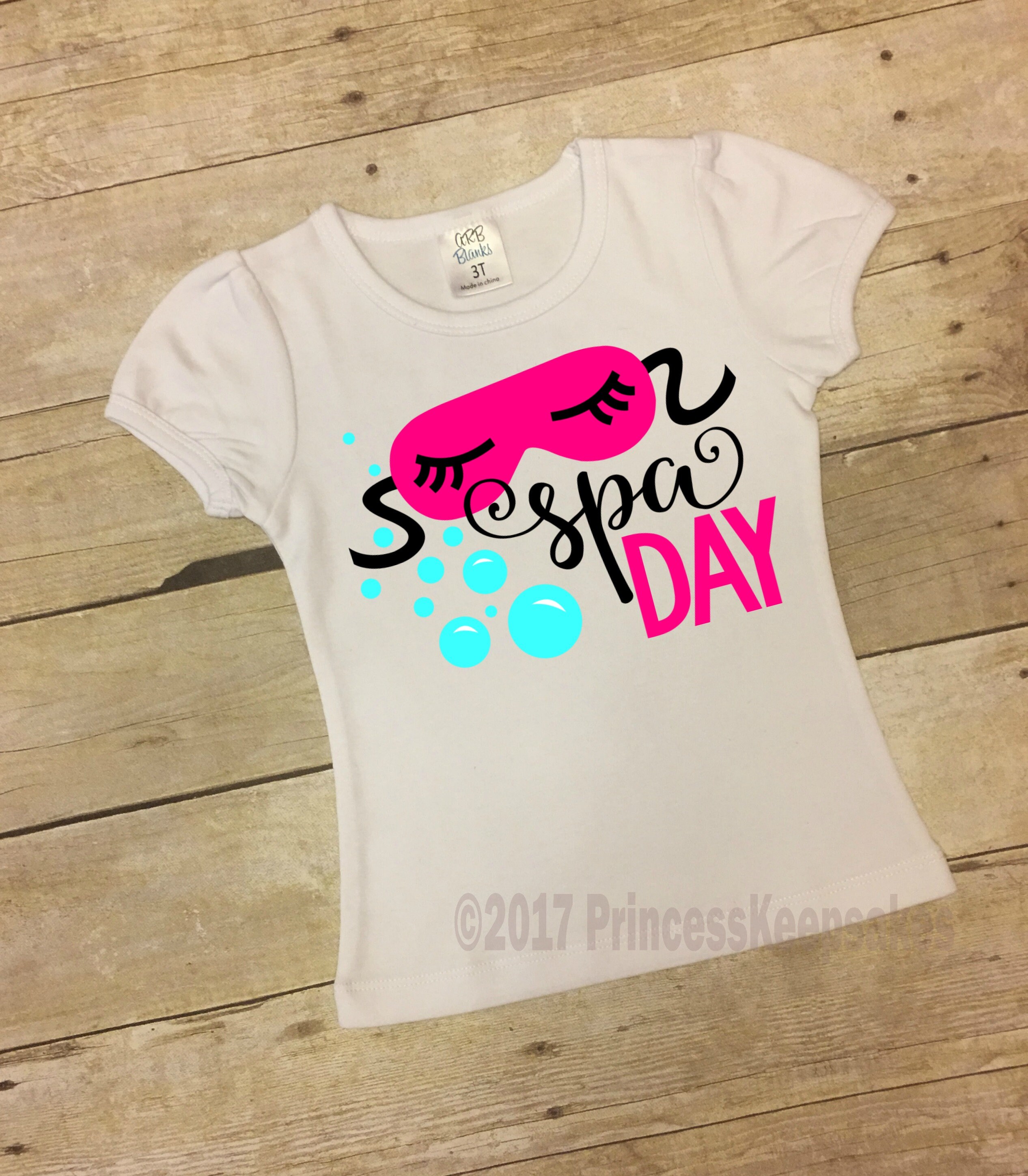 Spa party shirts hot sale