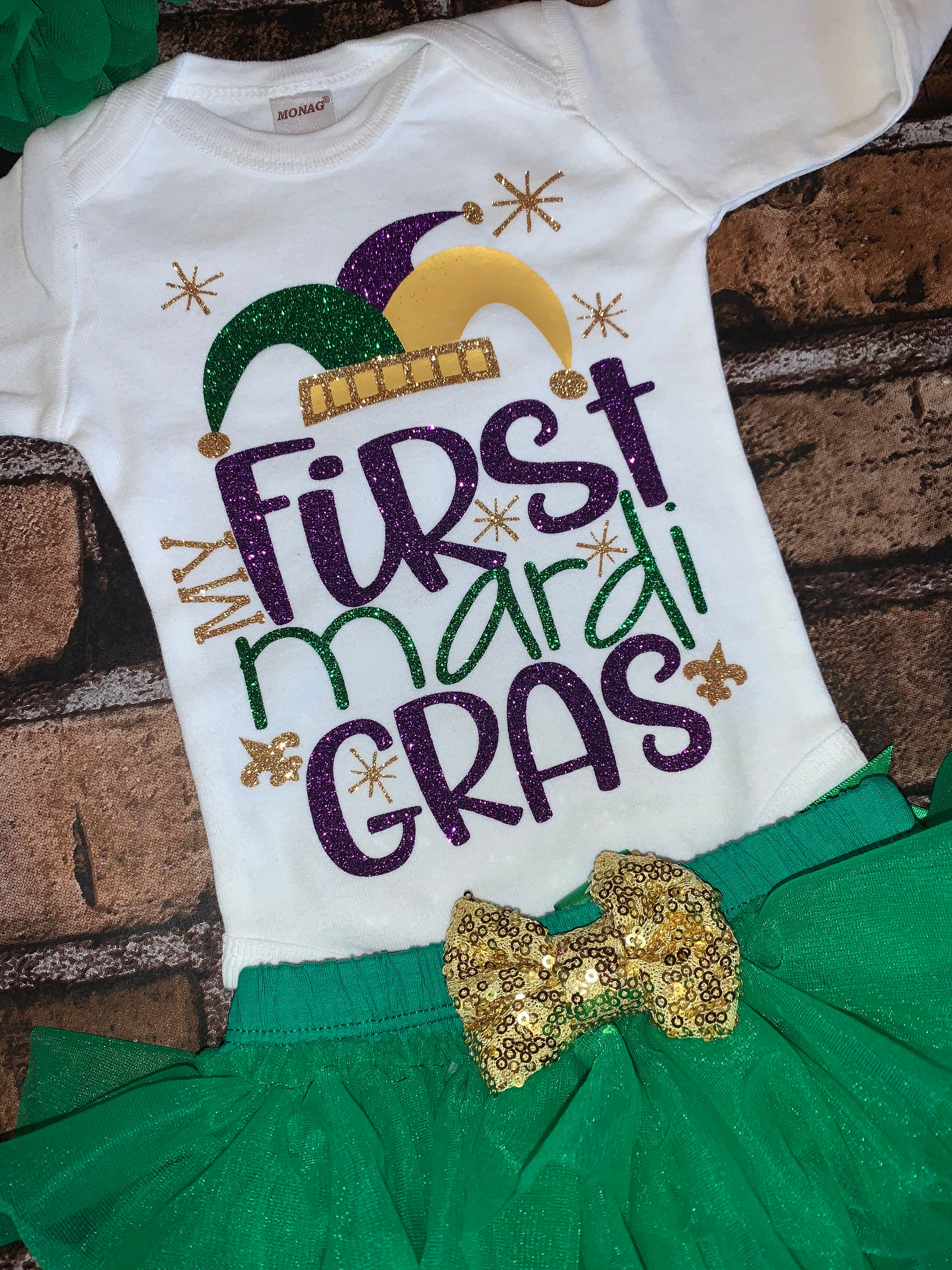 my first mardi gras shirt