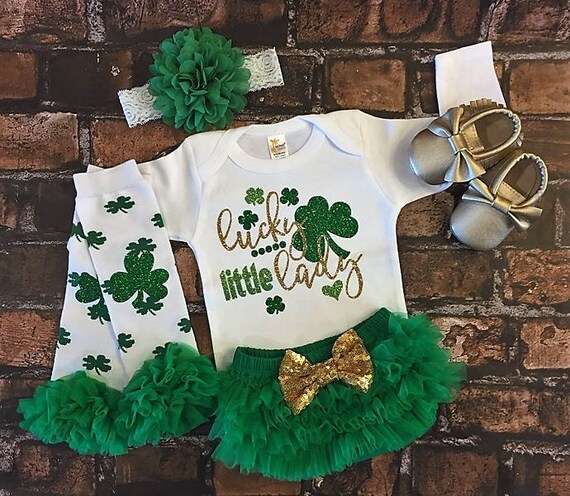 baby girl st patrick's day outfit