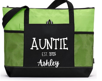 Aunt Tote Bag,  Gift For Aunt, Birthday Gifts For Aunt,  Auntie Bag, Family Gifts, Aunt Gifts