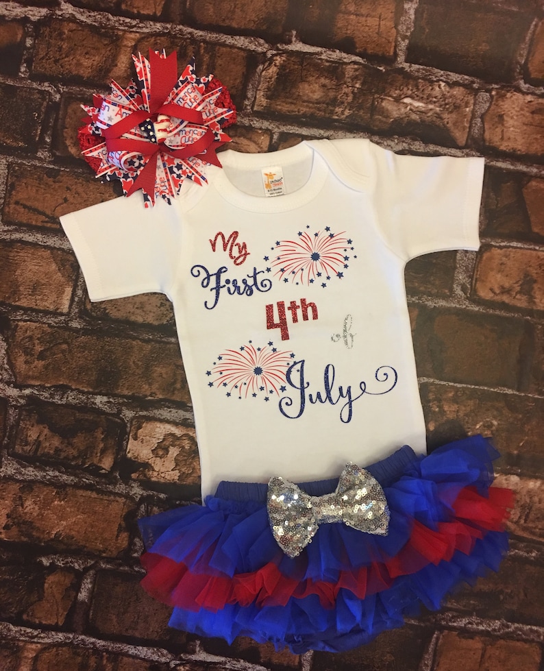 first 4th of july outfit girl