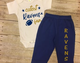 Ravens, Ravens baby boy outfit, Ravens Bodysuit, Infant Boy Ravens outfit, football outfit, tailgate party, baby shower gift