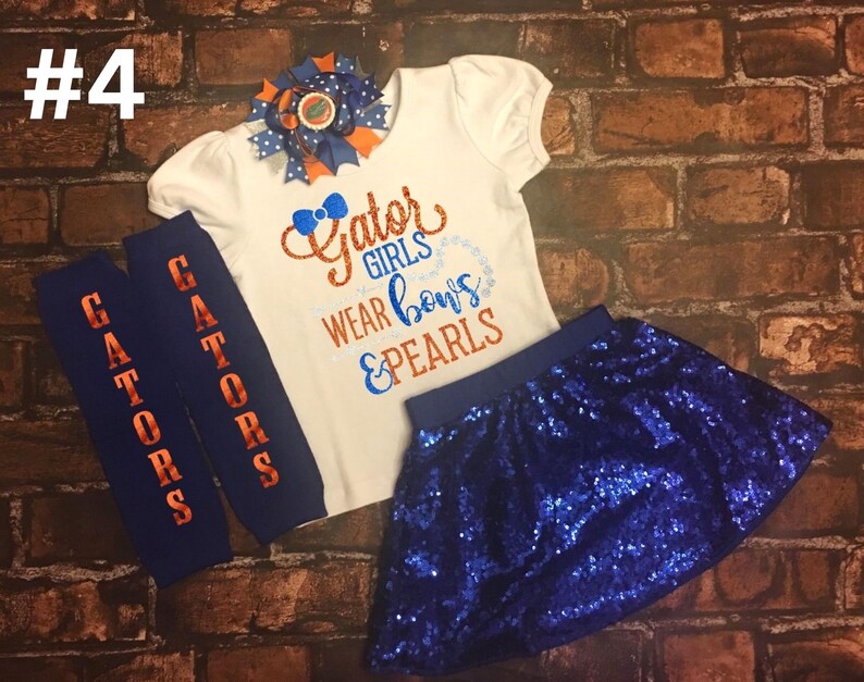 Gators Shirt, Football Outfits, girl gators outfit, Go gators, Gator football image 4