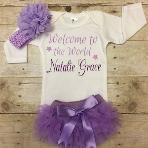 Baby take home outfit, Infant girl coming home outfit, baby girl, hospital outfit, newborn girl outfit, newborn take home