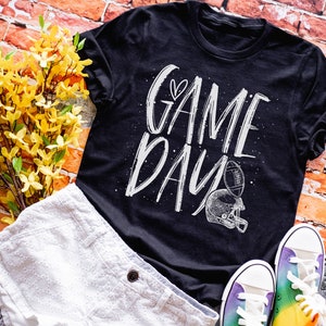 Game Day Shirt for Women | Football Graphic Tee | Game Day T-Shirt | Cute Football Shirt | Sunday Funday Top | Fall Game Day Tee