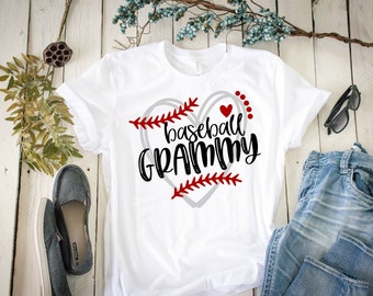 Baseball Grammy Shirt: Women&#39;s Sports Grandma Tee