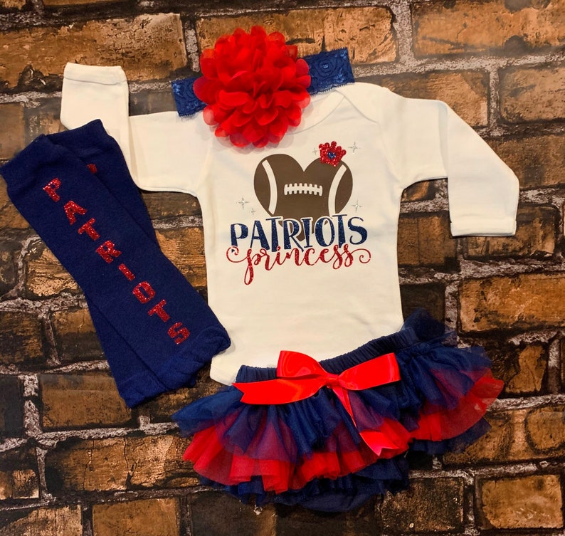 New England Patriots,Patriots baby girl, Patriots bodysuit, infant girl football outfit, baby shower gift, new baby gift, Patriots baby 