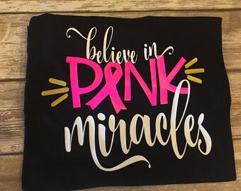 Breast Cancer Awareness Tank Top: Pink Ribbon Gift