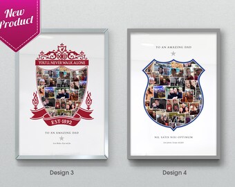 Personalised LFC & EFC Photo A3 Images