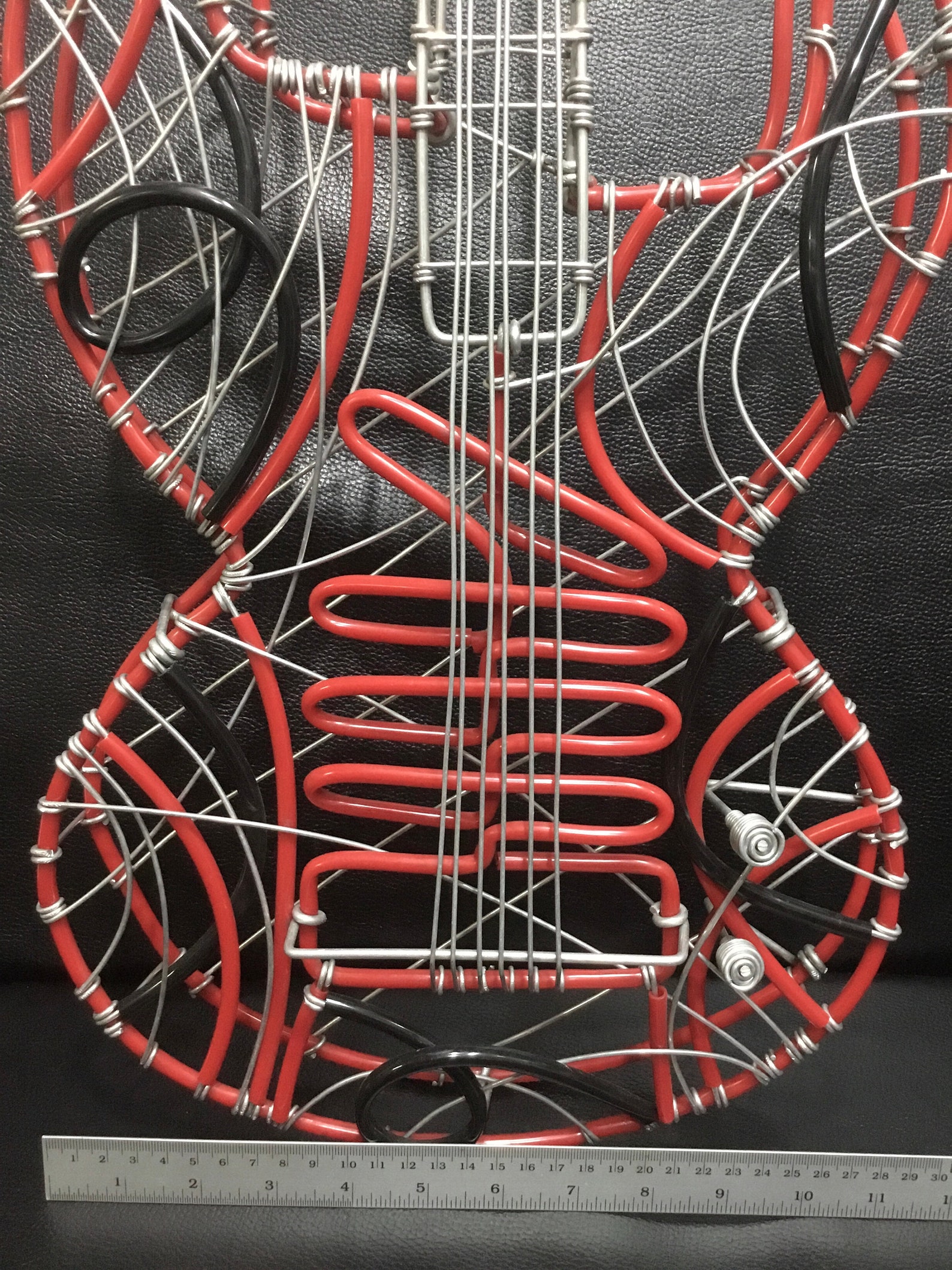Handmade Wire Art Electric Guitar Model Wall Mounted or Can - Etsy