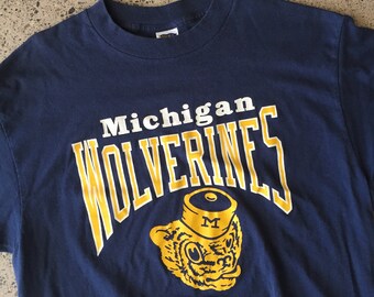 Vintage Michigan Wolverines Graphic T-shirt
