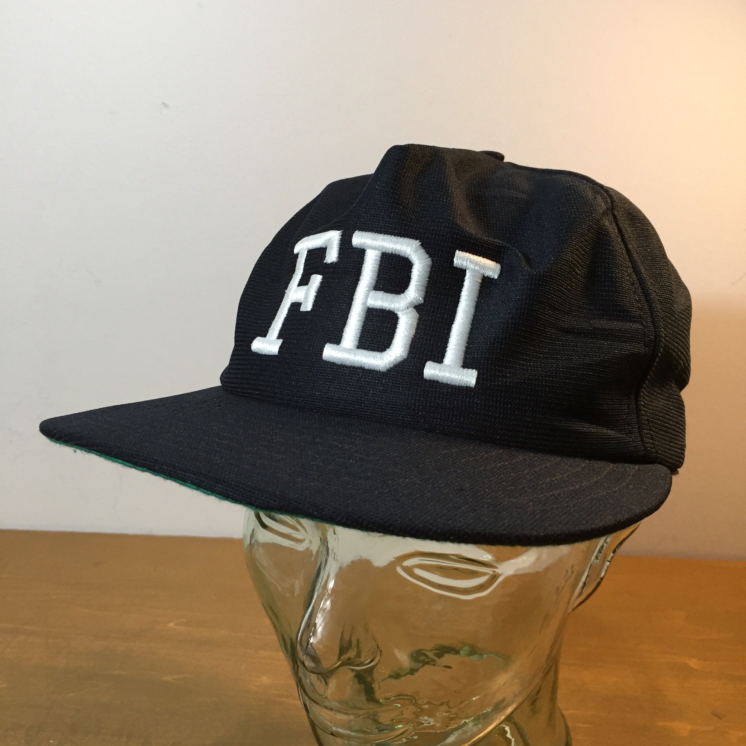 80s FBI Vintage Hat | Etsy Hong Kong