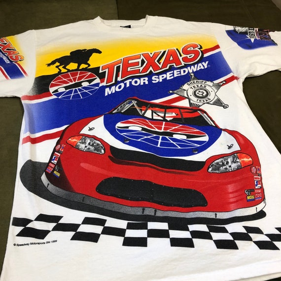 1999 90s Texas Motor Speedway NASCAR Vintage T Shi