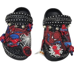 Spiderman Slip on Shoes - Etsy display picture 2