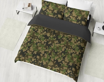 Camo Duvet Cover Etsy