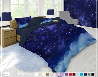 Galaxy Bedding Etsy