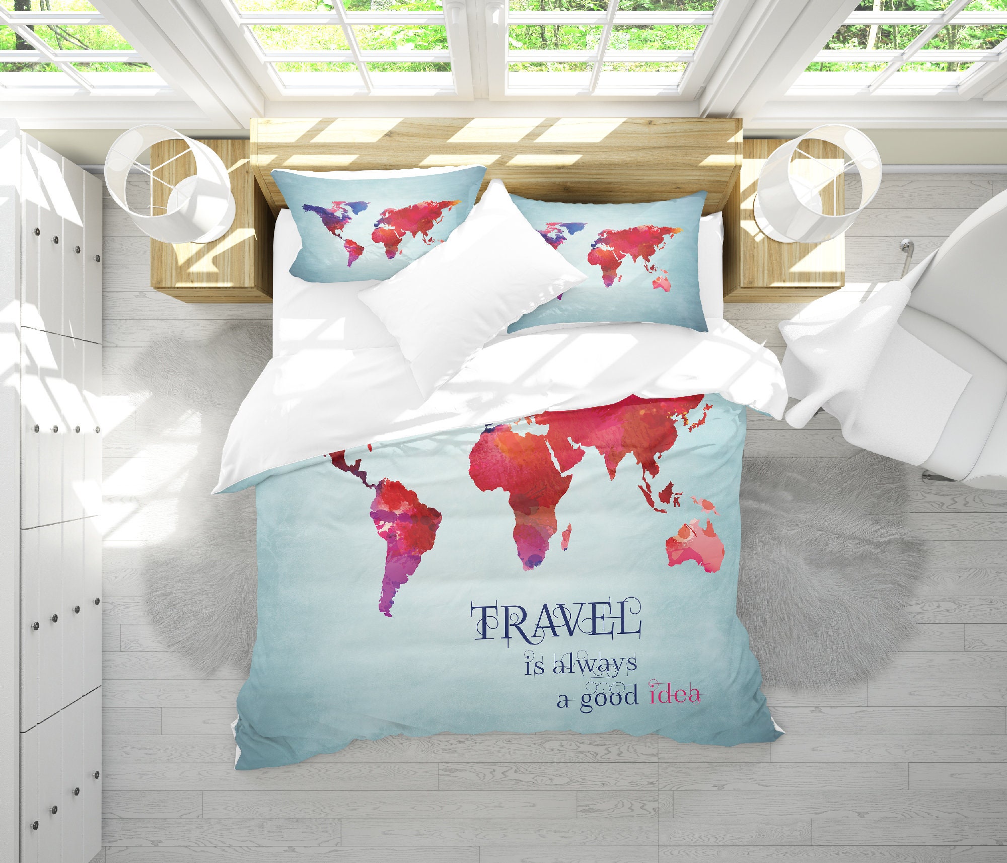 travel bed set