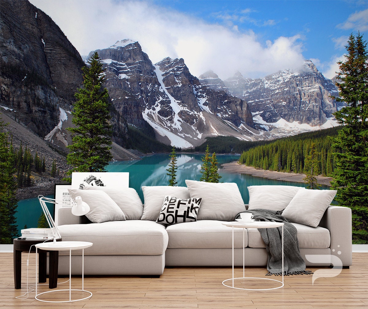 Wall Decals & Murals Huge size Peel and Stick Fabric Illusion 3D Wall