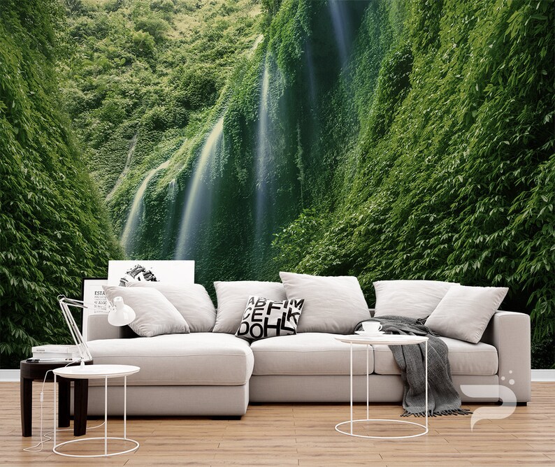 Beautiful Nature WALL MURAL Forest Wall Covering Green - Etsy