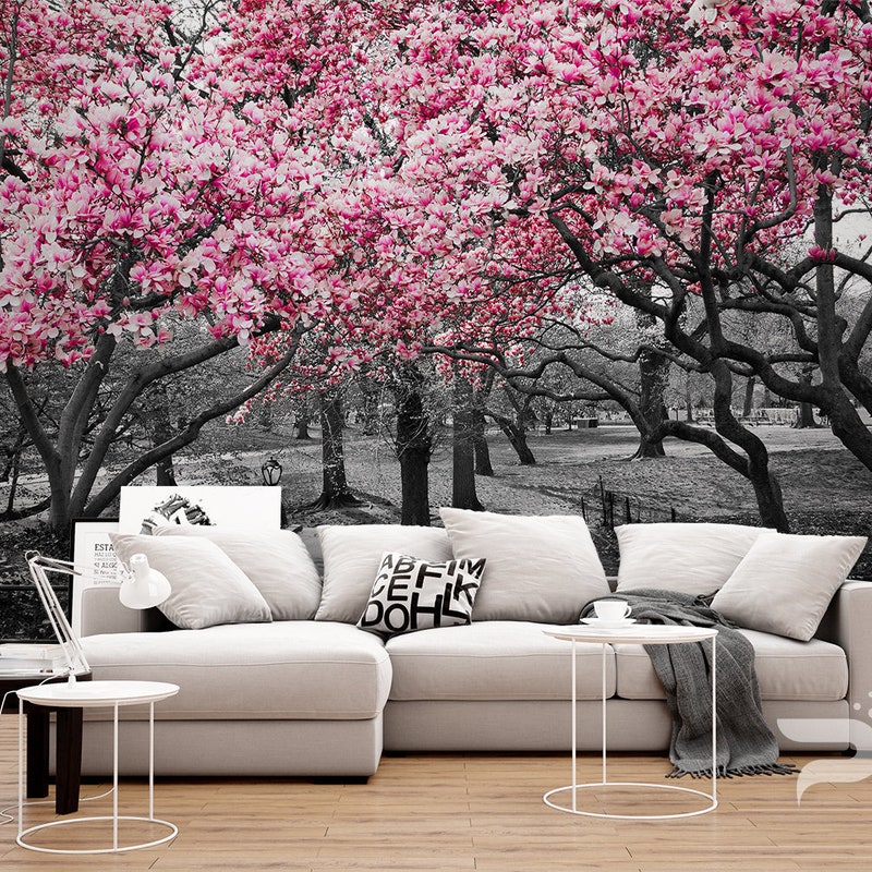 Cherry Blossom Wallpaper - Etsy