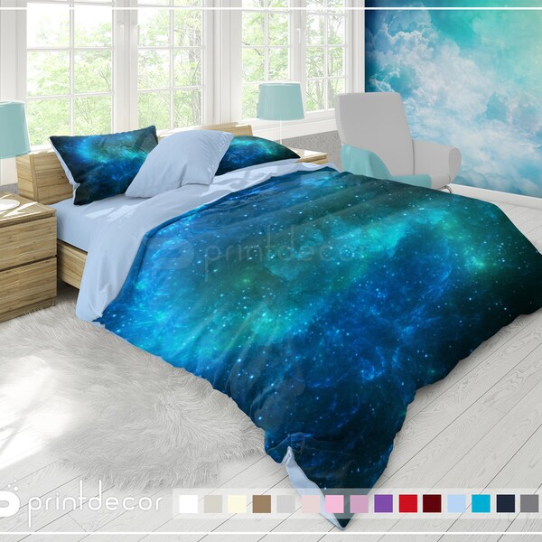 Galaxy Bedding Etsy