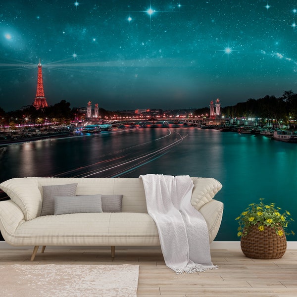 Paris Wall Mural Etsy